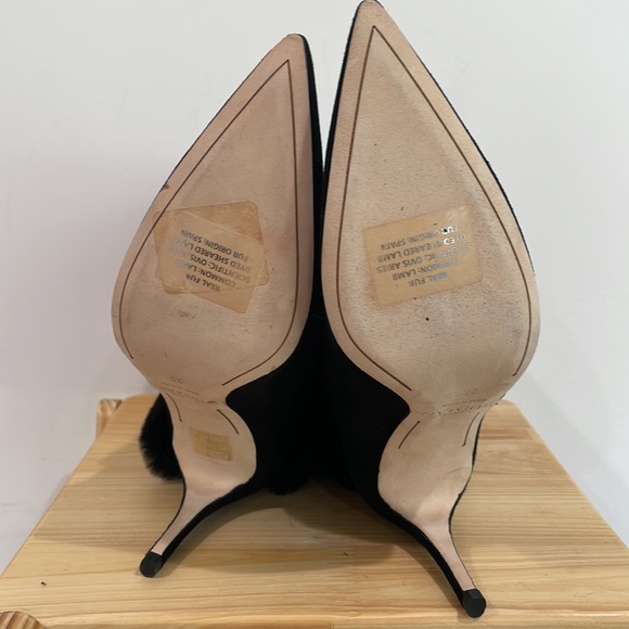 NWOT ALEXANDRE BIRMAN Eskimo Lamb Shearling Stiletto Boots - Picture 4 of 16